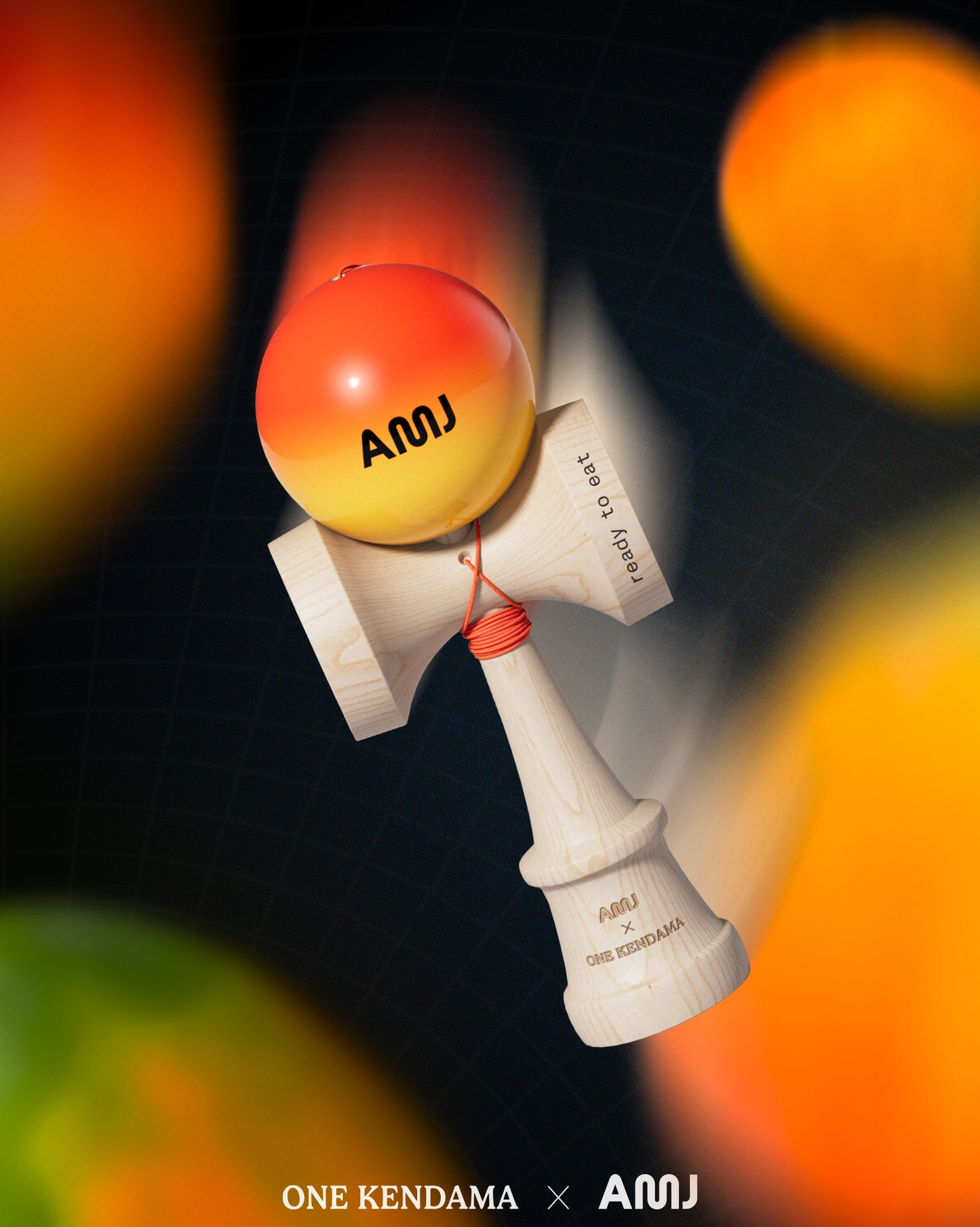 AMJ Mod - One Kendama x Apple Mango Justice